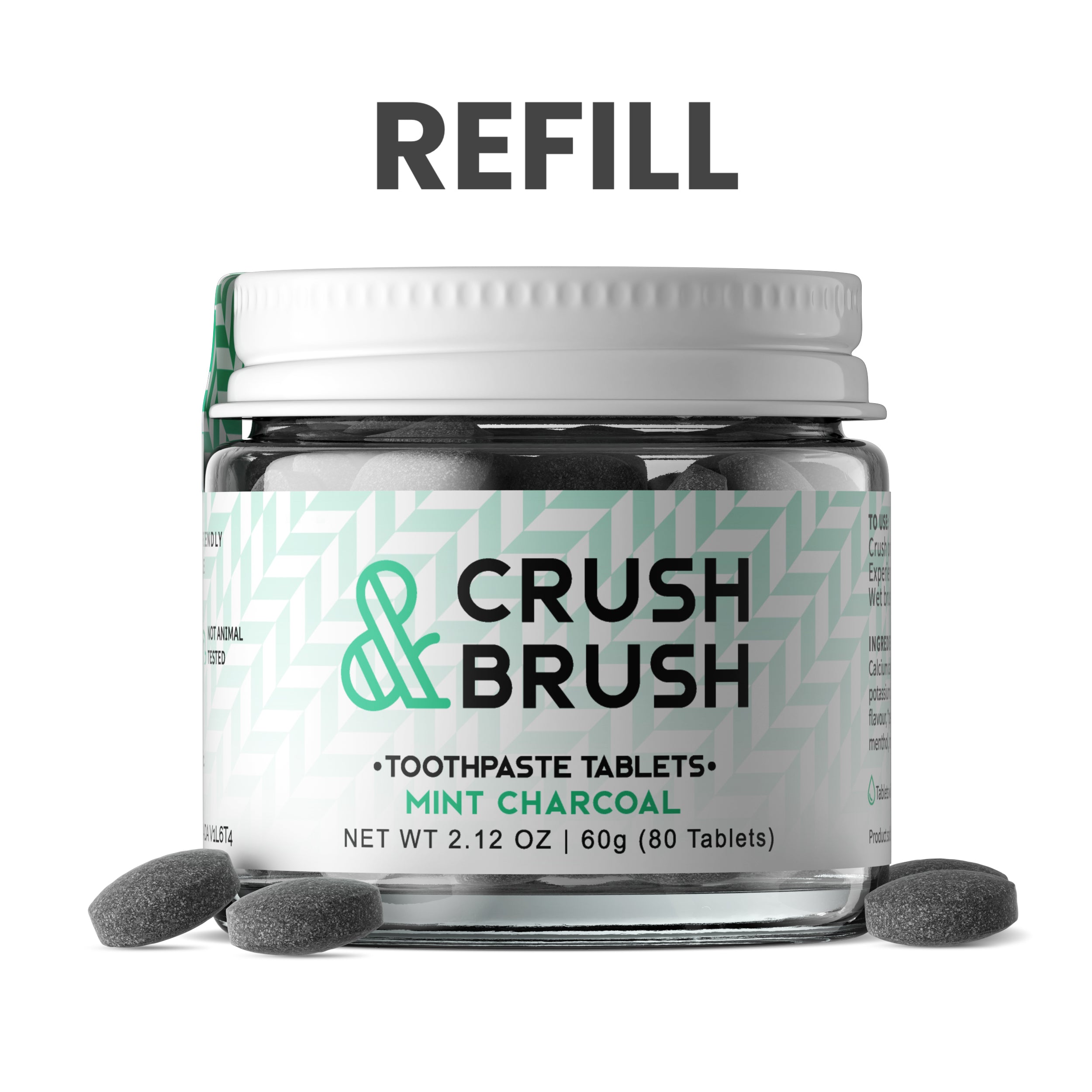 Crush & Brush Refills toothpaste