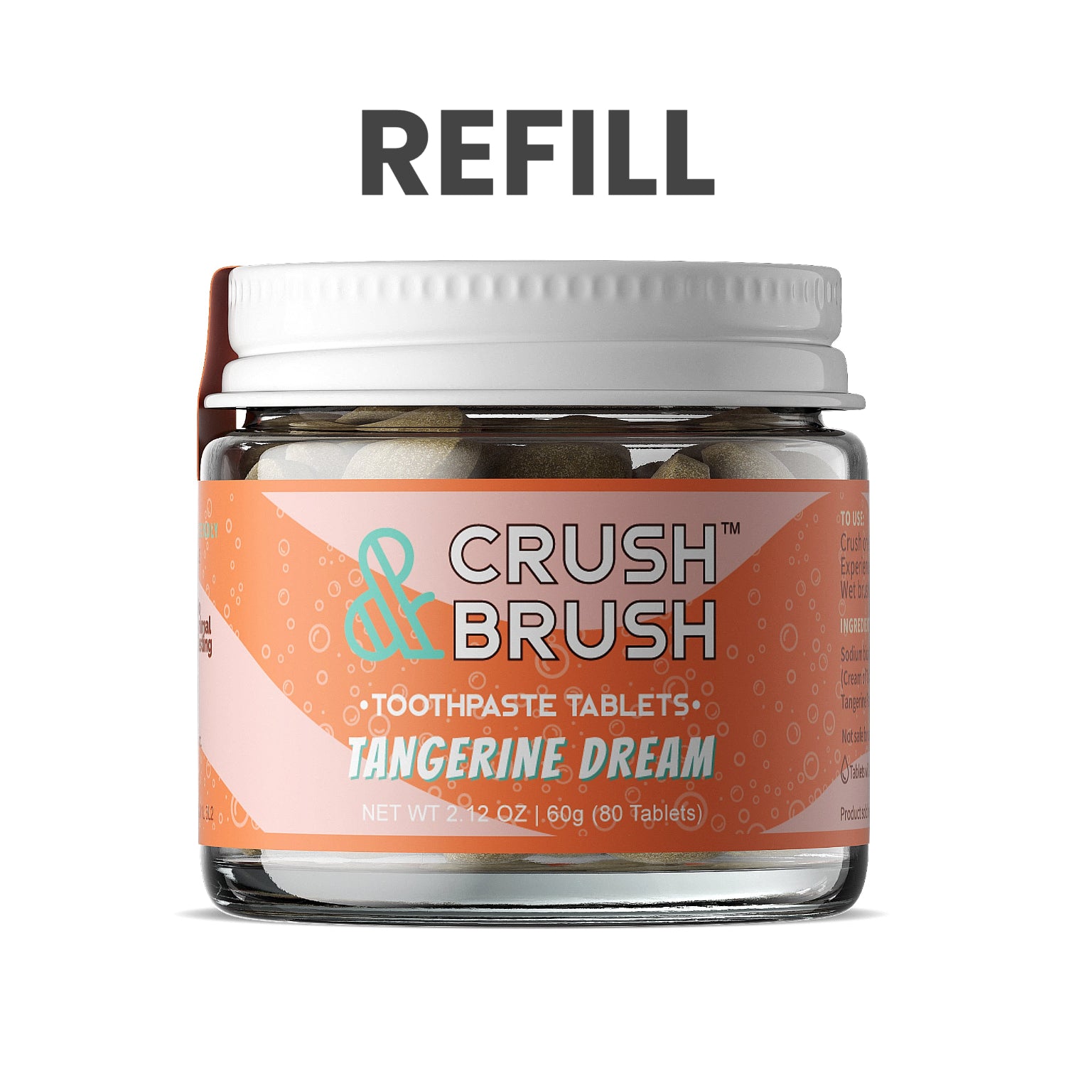 Crush & Brush Refills toothpaste