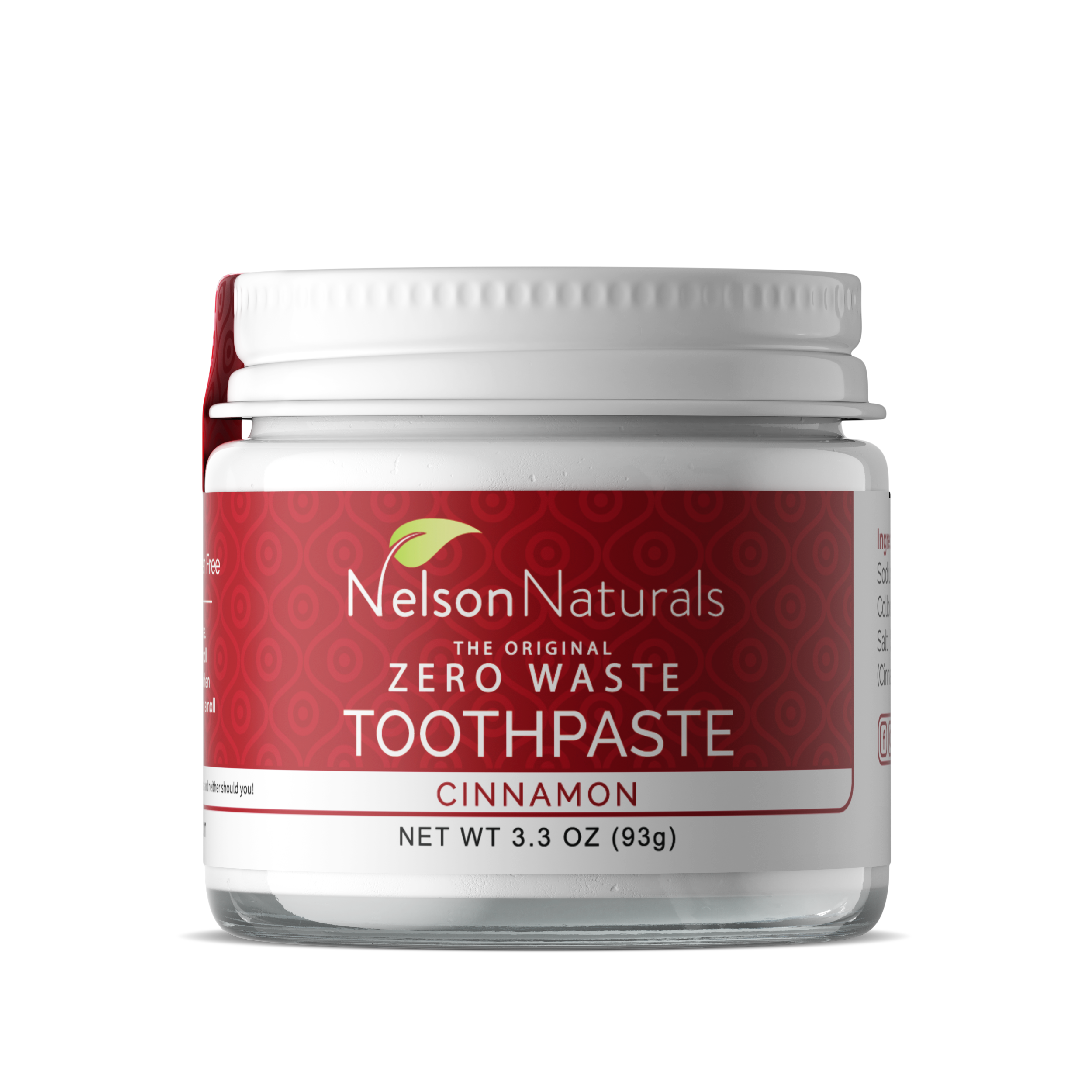 Cinnamon (Limited Edition)- WHOLESALE Toothpaste - nelsonnaturals remineralizing toothpaste