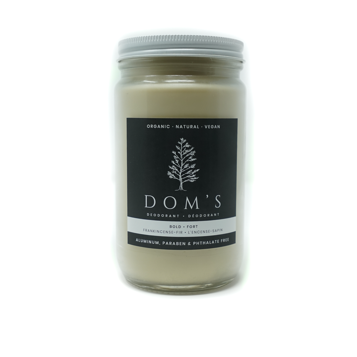 Dom's Bold Deodorant Bulk Jar