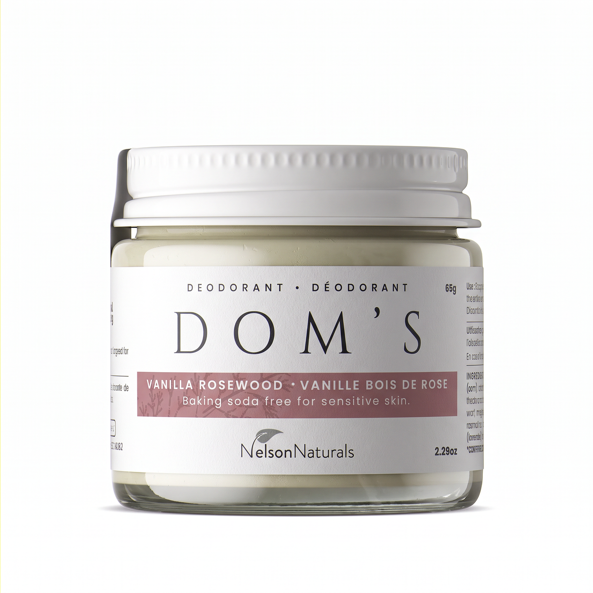 Vanilla + Rosewood Deodorant (baking soda free)