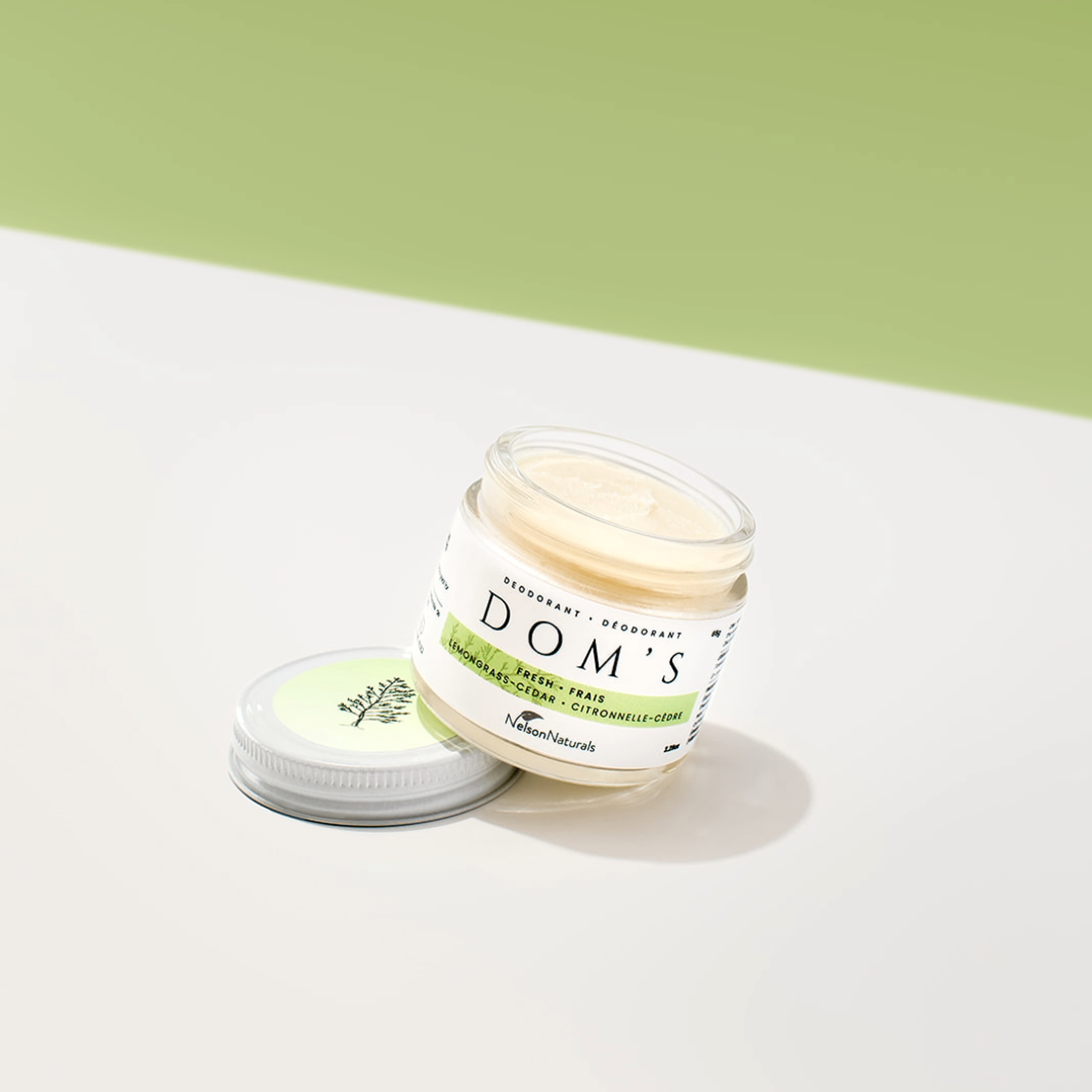 Dom's Deodorant - Fresh Deodorant - nelsonnaturals remineralizing toothpaste