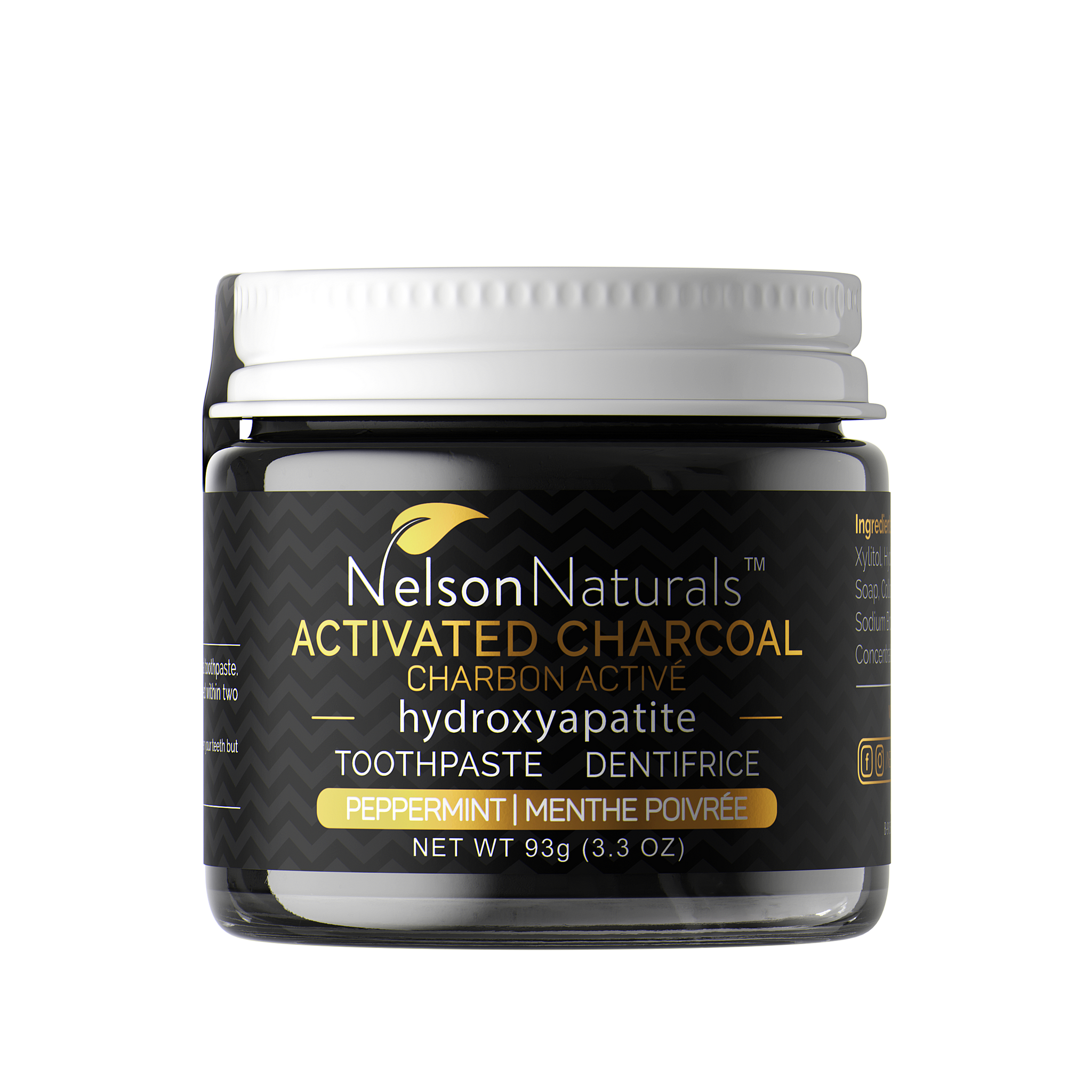 Activated Charcoal with hydroxyapatite
