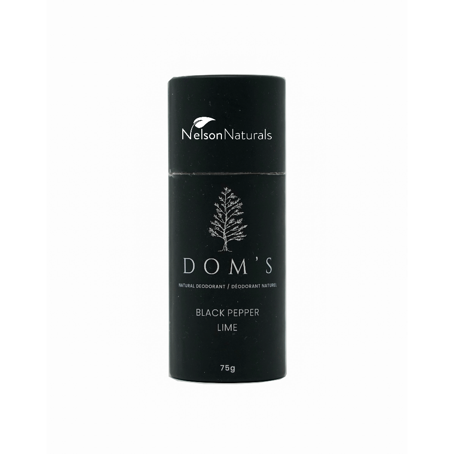 Dom's Deodorant - Black Pepper/Lime Stick 75g Deodorant