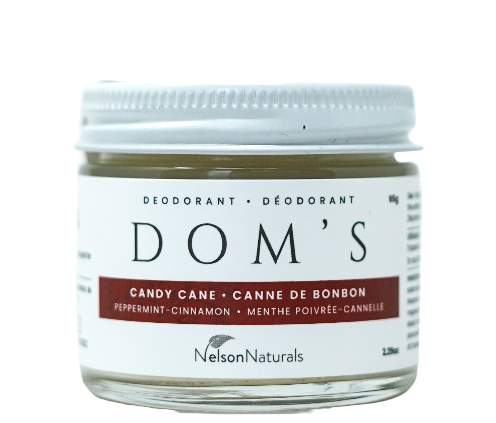 Candy Cane Deodorant (Limited Edition) Deodorant - nelsonnaturals remineralizing toothpaste