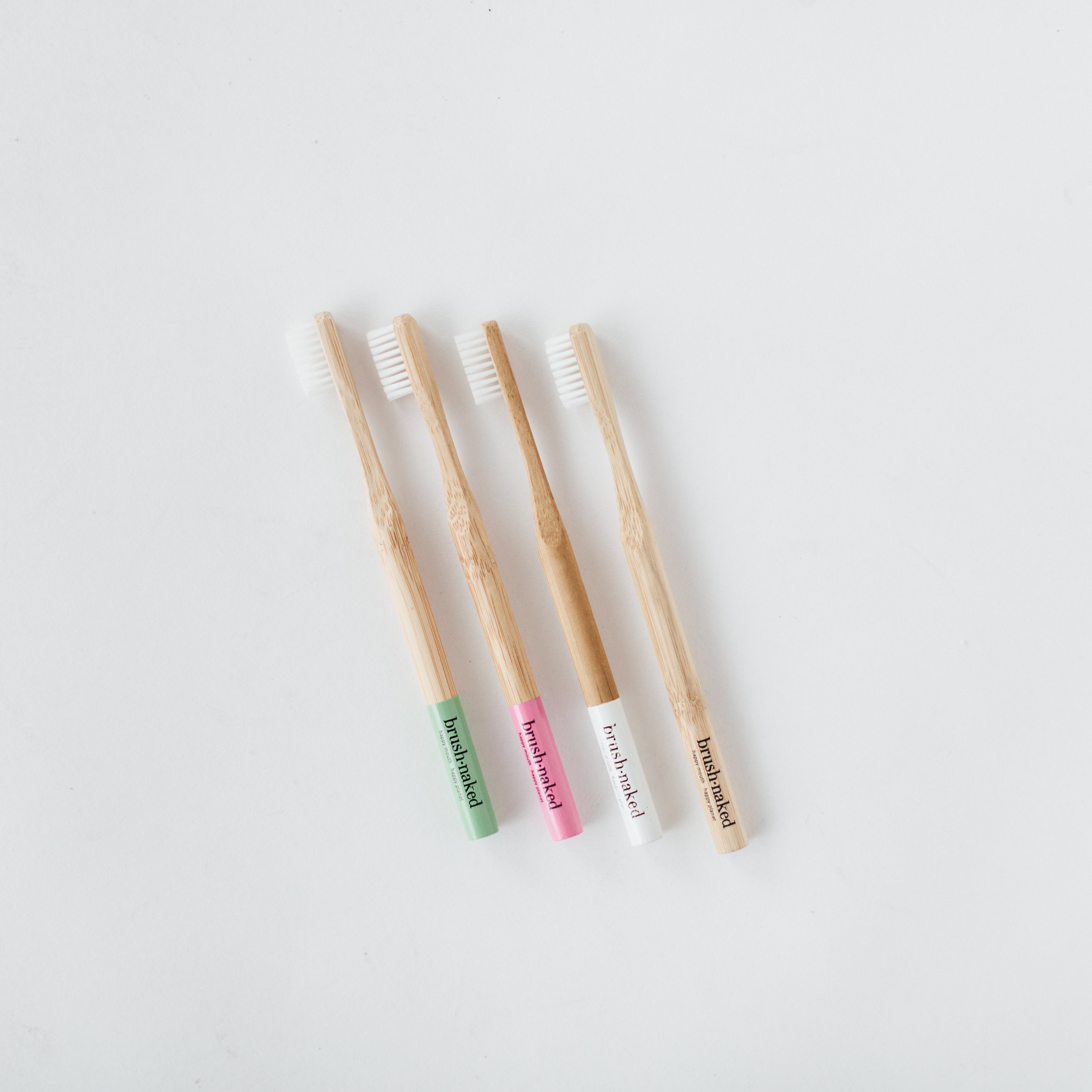 ADULT NYLON TOOTHBRUSHES - 4 PACK