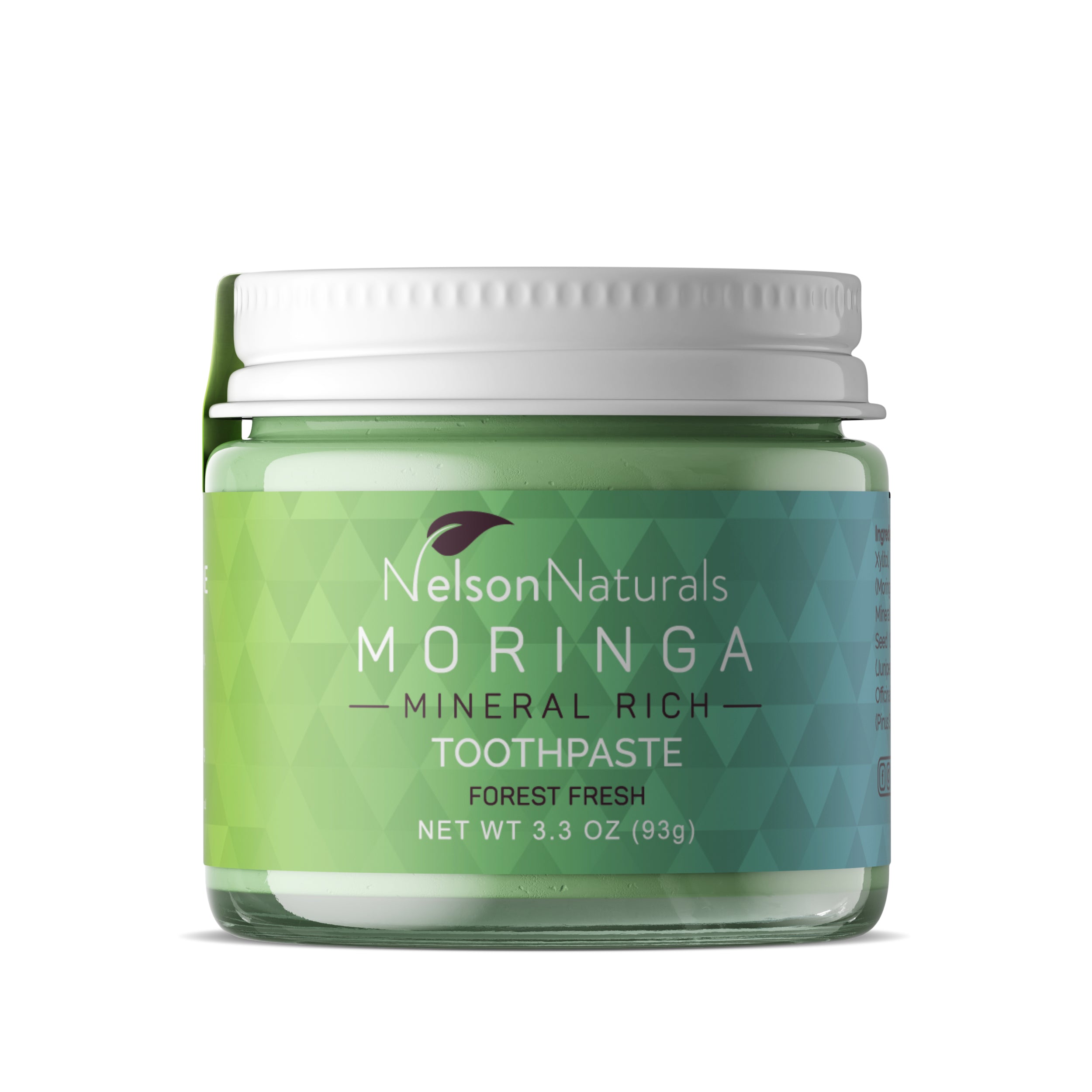 Moringa Mineral Rich Toothpaste - Forest Fresh 93g Toothpaste - nelsonnaturals remineralizing toothpaste