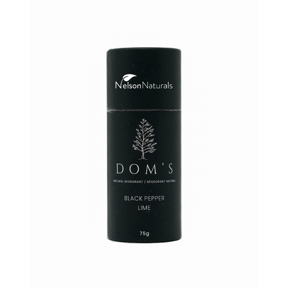 Dom's Deodorant - Black Pepper/Lime Stick 75g Deodorant 