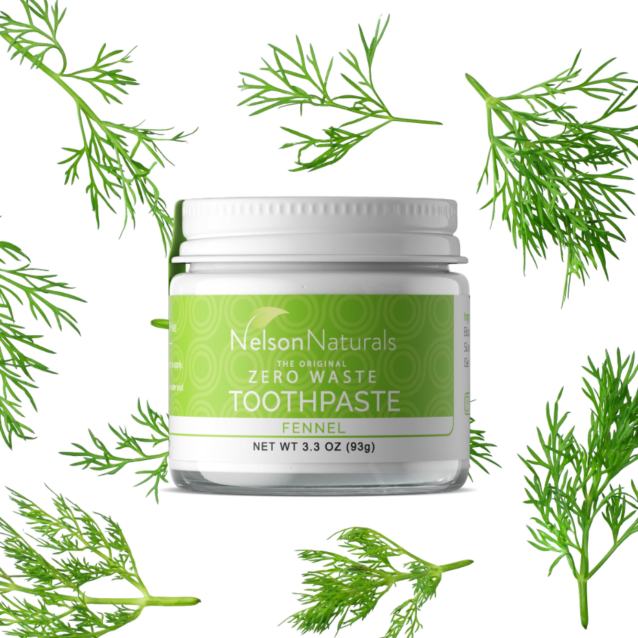 Fennel Toothpaste - nelsonnaturals remineralizing toothpaste