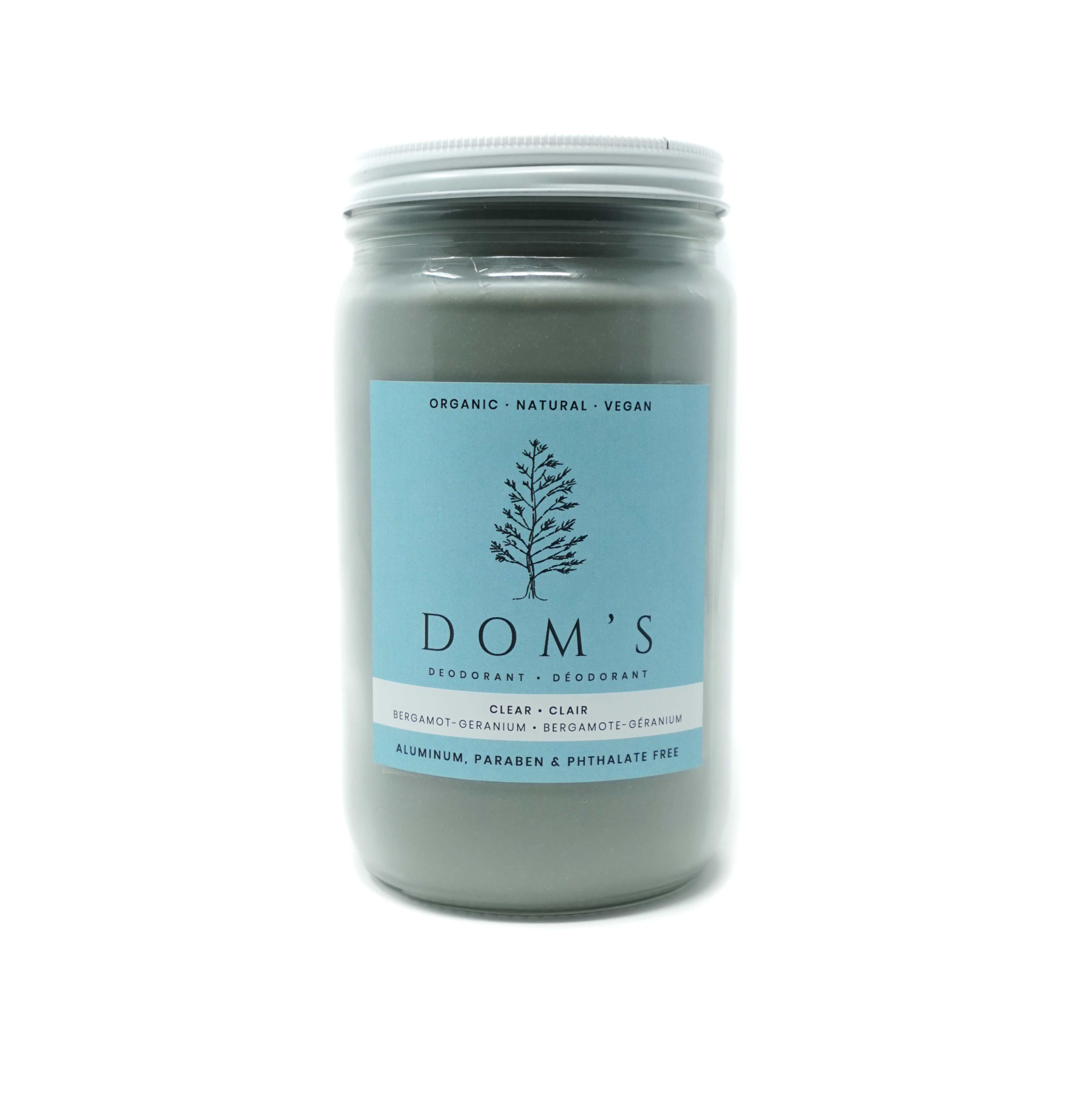 Dom's Deodorant - Clear Bulk 1L - WHOLESALE