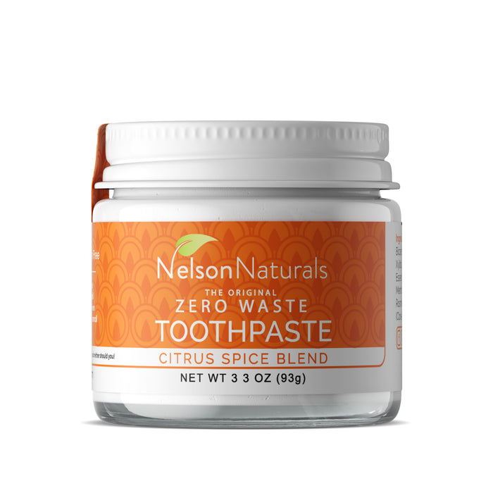Citrus Spice Blend 93g Toothpaste - nelsonnaturals remineralizing toothpaste
