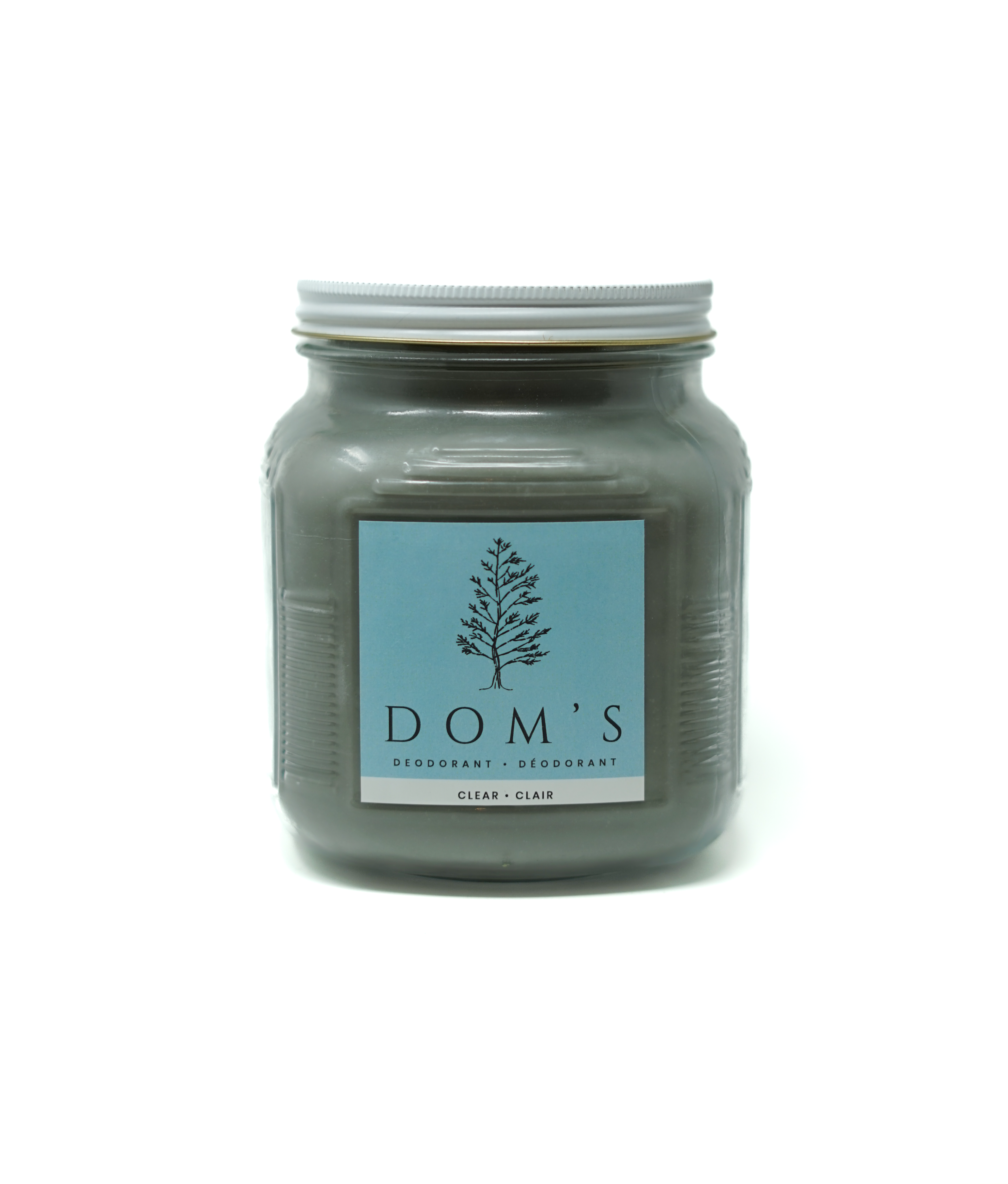 Dom's Deodorant - Clear Bulk 1.3L - WHOLESALE Deodorant - nelsonnaturals remineralizing toothpaste