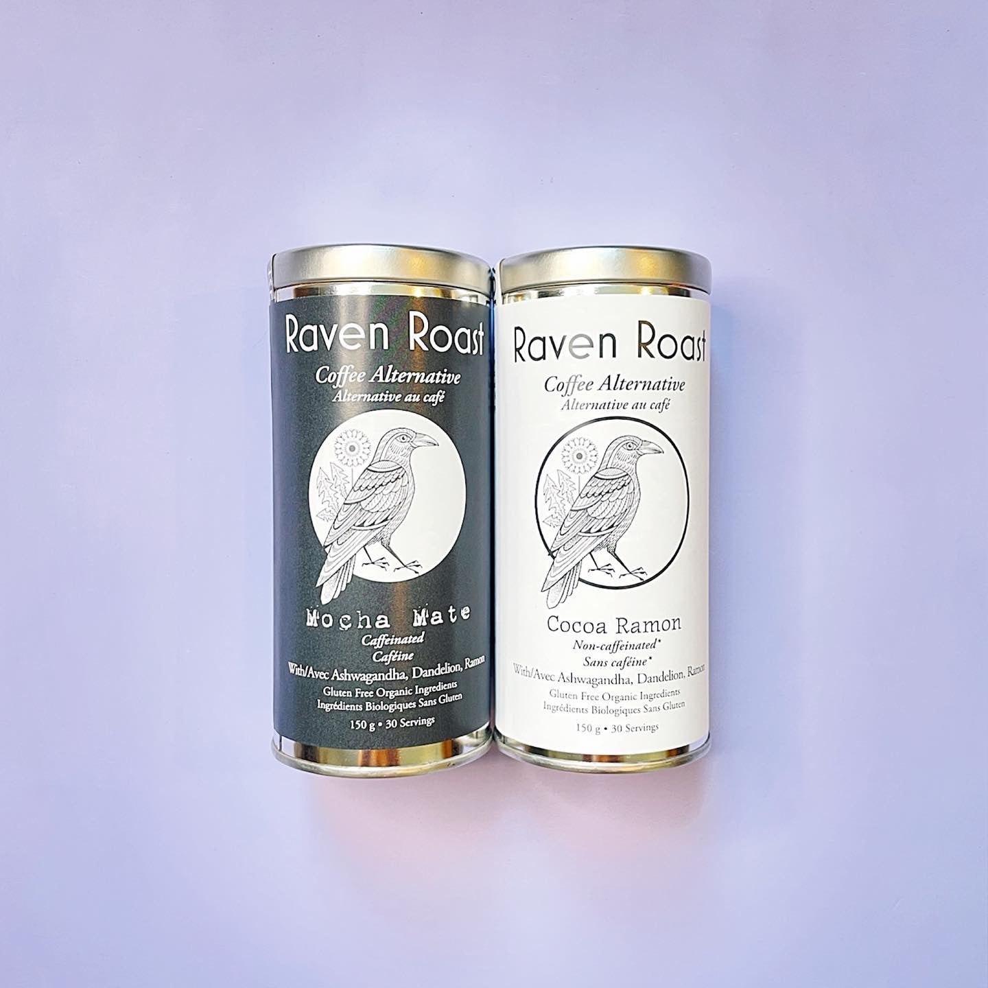 Raven Roast Mocha Mate (caffeinated) 150g Coffee Alternative - nelsonnaturals remineralizing toothpaste