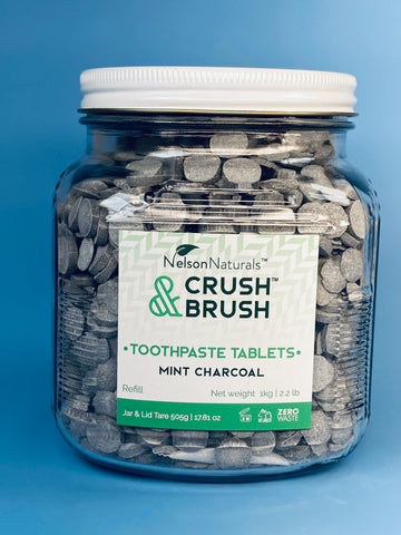 Imperfectly Perfect Tablets BULK jars (Very Limited Supply)  - nelsonnaturals remineralizing toothpaste