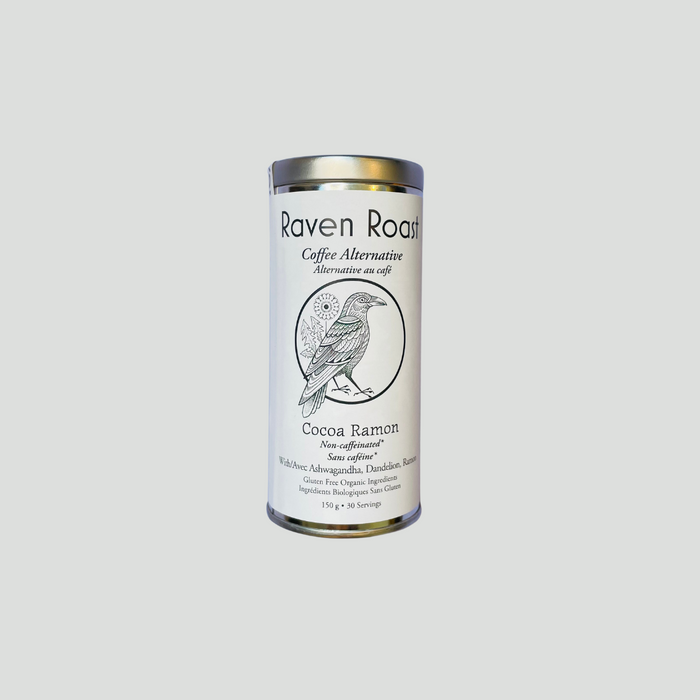 Raven Roast Cocoa Ramon (non-caffeinated) 150g Coffee Alternative - nelsonnaturals remineralizing toothpaste
